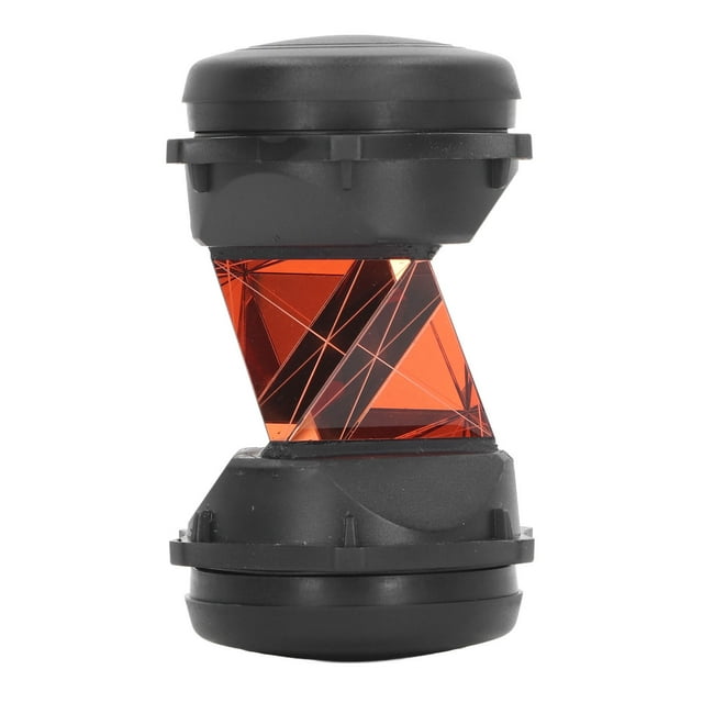 Total Station Prism, Clear And Bright Compact Size K9 Glass 360 Degree Prism For Surveying Ranging