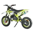 thumbnail image 3 of Aqzb Dirt Bicycles for Boy 8 12, 49cc 2-Stroke Kids Dirt Bike, Gas Power Motocross, Off Road Mini Motorcycle, Children Pocket Motorbike with Front Rear Disc Brakes (Green), 3 of 9