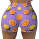 thumbnail image 2 of Fotbe Yellow Lemon And Orange Shorts Sin Costuras – Shorts Deportivos de Cintura Alta para Mujer, Elásticos para Gimnasio, Yoga, Running o Ciclismo-X-Large, 2 of 8