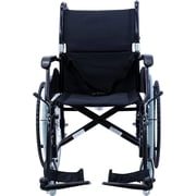 Karman Healthcare LT-980 18 in. seat 24 lbs. Ultra Lightweight Wheelchair with Swing Away Footrest in Black
