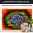 thumbnail image 4 of Tiptophomedecor Abstract Wallpaper Wall Mural - Kaleidoscope Of Colours, 4 of 7
