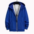 thumbnail image 4 of Sudaderas multicolores informales para hombre y mujer, sudaderas con capucha de talla grande con cremallera, Tops, moda 2023, 4 of 5