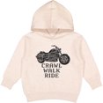 thumbnail image 2 of Inktastic Crawl Walk Ride Motorcycle Toddler Hoodie, 2 of 4