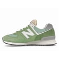 thumbnail image 1 of New Balance 574 Unisex Shoes Sneakers Chive Green Mens Size 5.5 WIDE NIB GC74RCC, 1 of 5