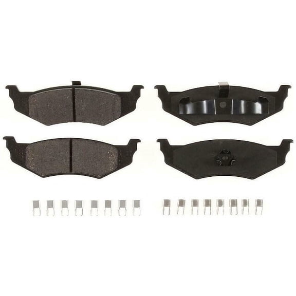 Rear Brake Pad Set - Compatible with 1996 - 2006 Chrysler Sebring 1997 1998 1999 2000 2001 2002 2003 2004 2005