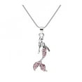 thumbnail image 4 of Collier Pendentif Sirène Mer Océan Bijoux Collier Bijoux Cadeau Amour, 4 of 8