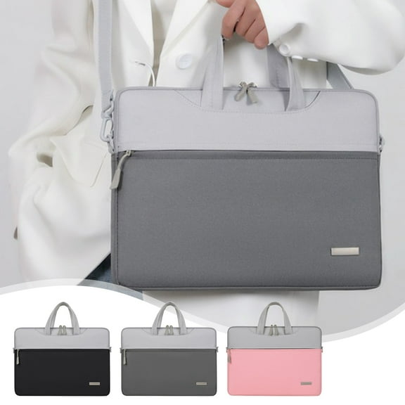 Clearance Today Sales!15.6-inch Portable Laptop Bag Not Afraid Of Vibration And Scratches Comfortable Fabric Multi-layer Storage Waterproofs Computer BagWarehouse Sale Warehouse Sale