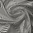 thumbnail image 5 of Ambesonne Abstract Valance Pack of 2, Modern Geometric Streaks, 54"X12", Dark Grey and Eggshell, 5 of 5