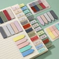 thumbnail image 4 of Colorful Sticky Flags 4pcs Sticky Index Tabs Sorting Paper Stationery Labels Fluorescent Index Sticker for Home Office School, 4 of 8