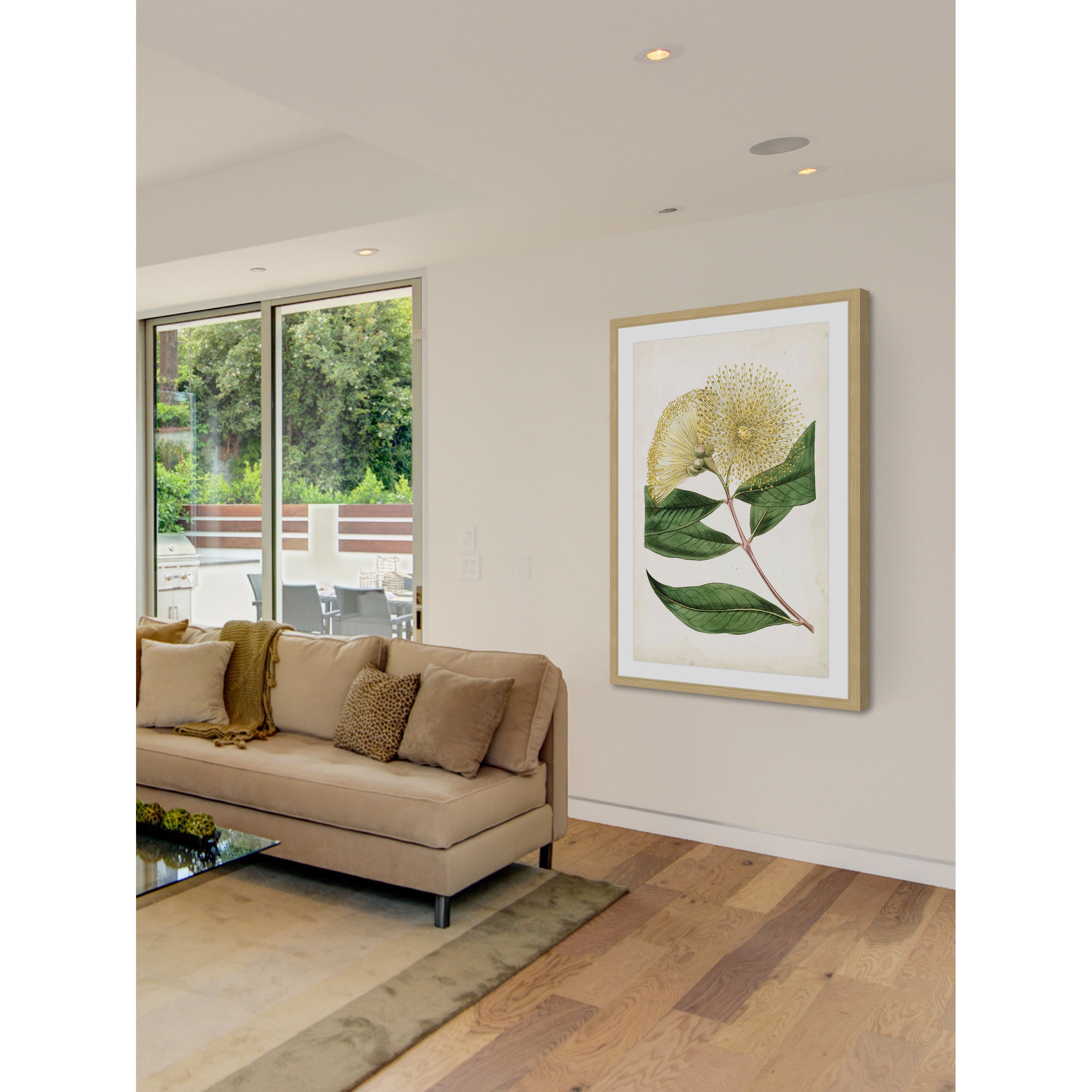 Marmont Hill "Floral Lace I" Framed Painting Print