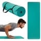 thumbnail image 1 of Tapete de yoga grueso Essentials para fitness y ejercicio con correa de transporte fácil de ceñir, verde azulado, 72 pulgadas de largo x 24 pulgadas de ancho x 2/5 pulgadas de grosor, 1 of 9