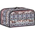 thumbnail image 2 of Tribal Ethnic Style Small Appliance Covers Water Resistant Protector for Slow Cooker Slow Cooker Cover with Mesh Pocket and Handy Handle for Home Kitchen, CZA64, 2 of 8