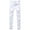 White, variant on Skylinewears Mens Slim Straight Fit Jean with Stretch Skinny Denim Biker Pants Light Blue 30X30