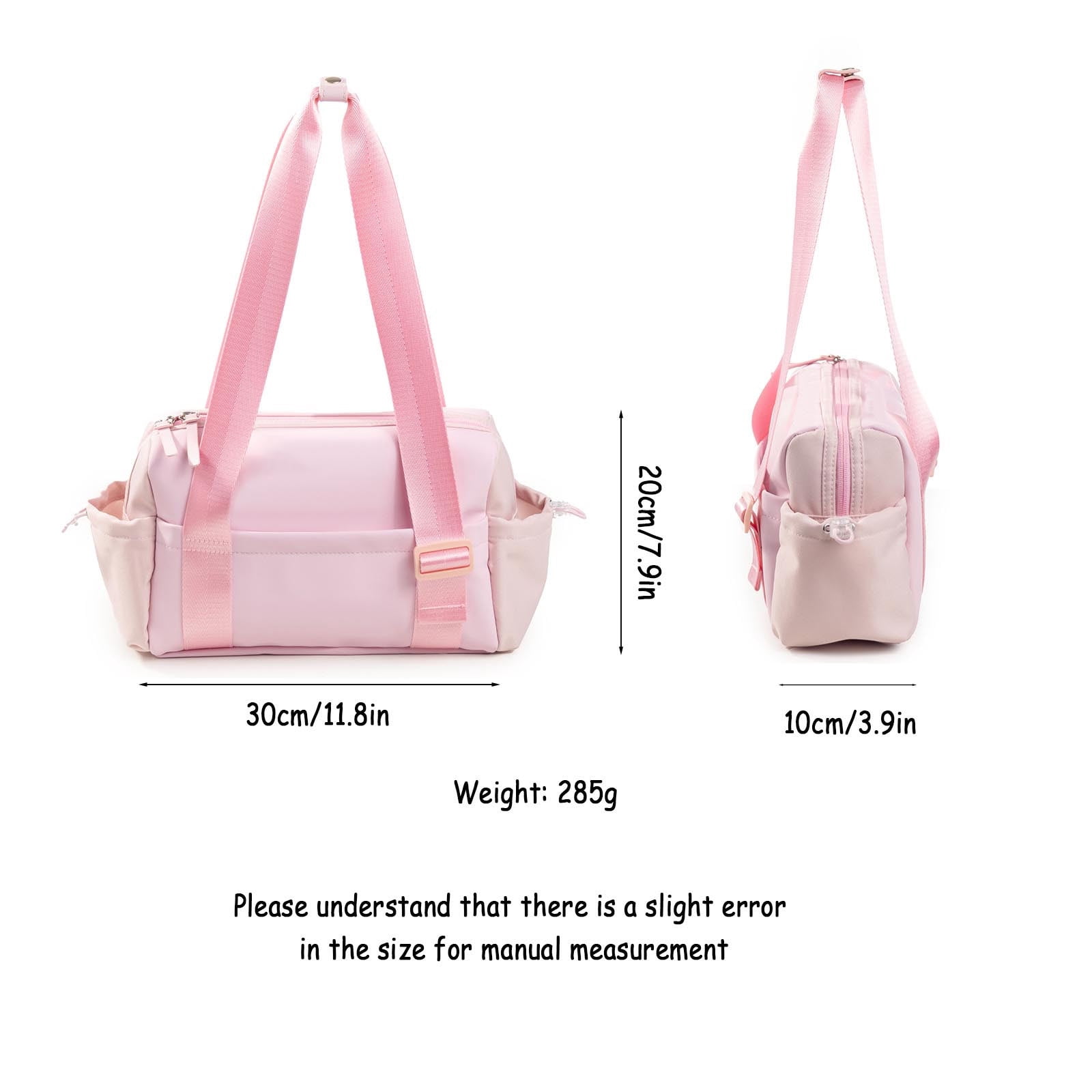 Small Gym Bag for Women with Wet Pocket - Compact Waterproof  display picture 1
