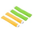 thumbnail image 1 of Unique Bargains Anti Skid Sweatband Badminton Tennis Racket Towel Grip Overgrip, Yellow/Green 4 Pack, 1 of 6
