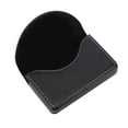 thumbnail image 3 of Estuche Portátil de Cuero Ligero para Tarjetas de Visita para Hombres y Mujeres negros, 3 of 7