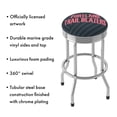thumbnail image 3 of Trademark Gameroom Portland Trail Blazers Fade Chrome Ribbed Barstool, 3 of 5