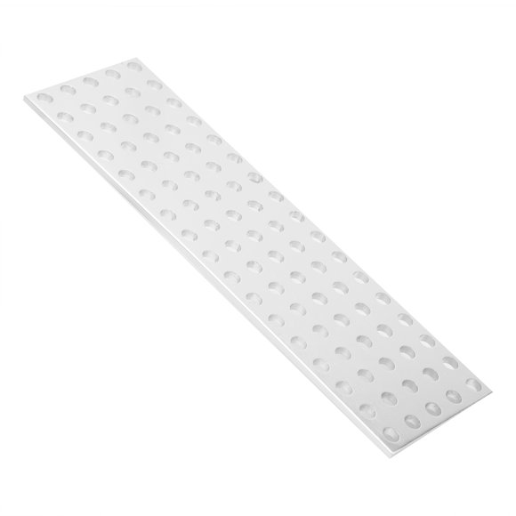 "Versatile Aluminum Perforated Panel - 5x17 Hole Pattern (40x136mm) with 4mm Openings for Modular Assembly"
"Lightweight 2.5mm Aluminum Mesh Plate - 8mm Grid Spacing for Flexible DIY Construction