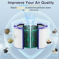 thumbnail image 4 of TP04 True Hepa Filter Replacement for Dyson TP04 HP04 DP04 TP05 DP05 Air Purifier, 360° Pure Cool Fan Combi Glass HEPA Filter & Activated Carbon Filter (1 Pack), 4 of 8