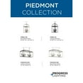 thumbnail image 3 of Progress Lighting, Piedmont, 8-Light Linear Chandelier, Burnished Silver, Open Arching Roof, Antique Bronze Finish, 3 of 4