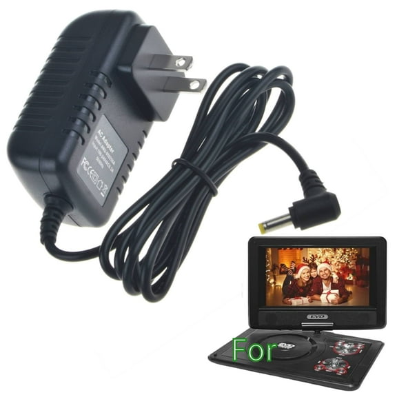 K-MAINS Ac Power Adapter Charger Compatible with  Zenith Zpa-314 Zpa-315 Dvp7771 Dvp615 Zpa314 Zpa315