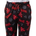thumbnail image 3 of Dungeons & Dragons Mens' Tossed Print Logo Nat 20 Dice Lounge Sleep Pajama Pants, 3 of 6