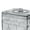 Pink, variant on Dengjunhu European Style Clear Makeup Cotton Pad Dispenser Cosmetic Container Storage Box