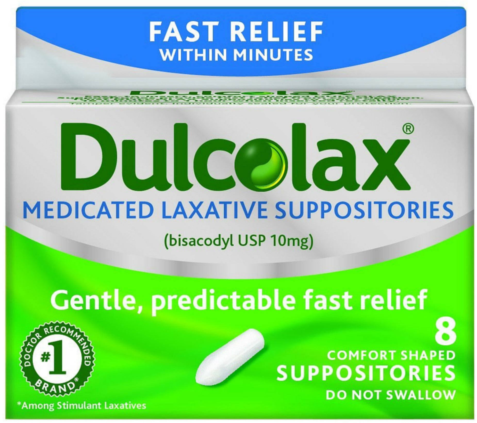 how many dulcolax suppositories can i use in a day