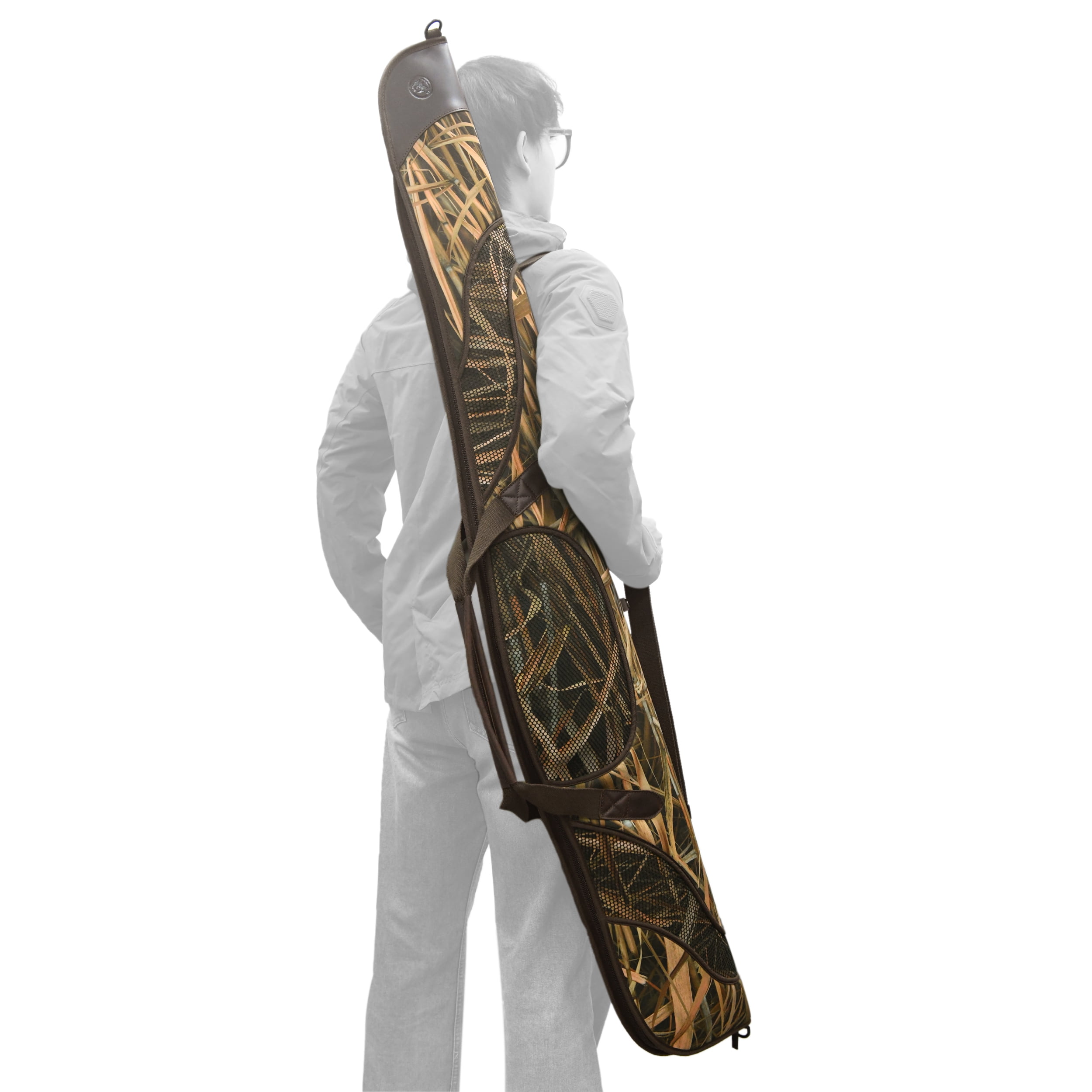 WAYNE'S DOG 44" / 56" Scoped Rifle & Shotgun Soft Case, Camo Gun Storage Bag, Durable