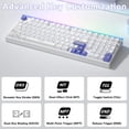 thumbnail image 7 of Restored AULA Hero 99 RT Mechanical Keyboard 0.005mm RT RGB Neon Light Box Hot-swappable Customized Wired Keyboard Specially Designed for Professional-Grade Gaming and E-Sports, 7 of 7