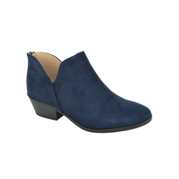 booties with short heel