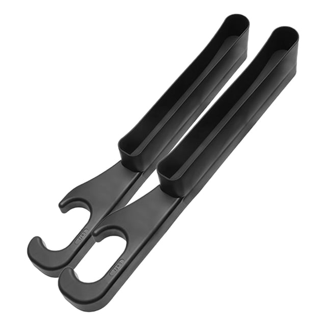 par de rellenos para asientos de coche, organizador de relleno lateral con orificios para cinturón para rellenar los espacios entre el asiento y la consola, bloqueador para vehículos