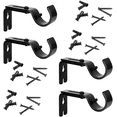 thumbnail image 4 of Supports de Tringle à Rideau Réglables, Lot de 8 Supports de Tringle à Rideau Matériel de Support de Tringle à Rideau 25mm, 4 of 5