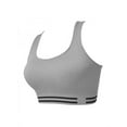thumbnail image 1 of Women's Seamless Sports Bra Removable Pad Yoga Lingerie Bras Racerback High Impact Workout Crop Tops, 1 of 1