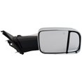 thumbnail image 2 of MIRROR Compatible For 2019-2020 Ram 1500 Right Passenger Towing Heated Power Glass In-housing Signal Light With memory Chrome, 2 of 5