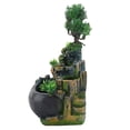 thumbnail image 4 of Rockery Waterfall, Small Rockery Decor, Resin Modern Mini Zen With Fish Pond For Table Gift Home Decoration, 4 of 8