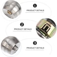 thumbnail image 6 of 1 Set Stainless Steel Spherical Lock Room Door Lock Knob Lock Home Door Lock, 6 of 6