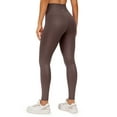 thumbnail image 2 of CRZ YOGA Butterluxe Matte Faux Leather Leggings for Women 28 Inches Leather Pants, 2 of 4