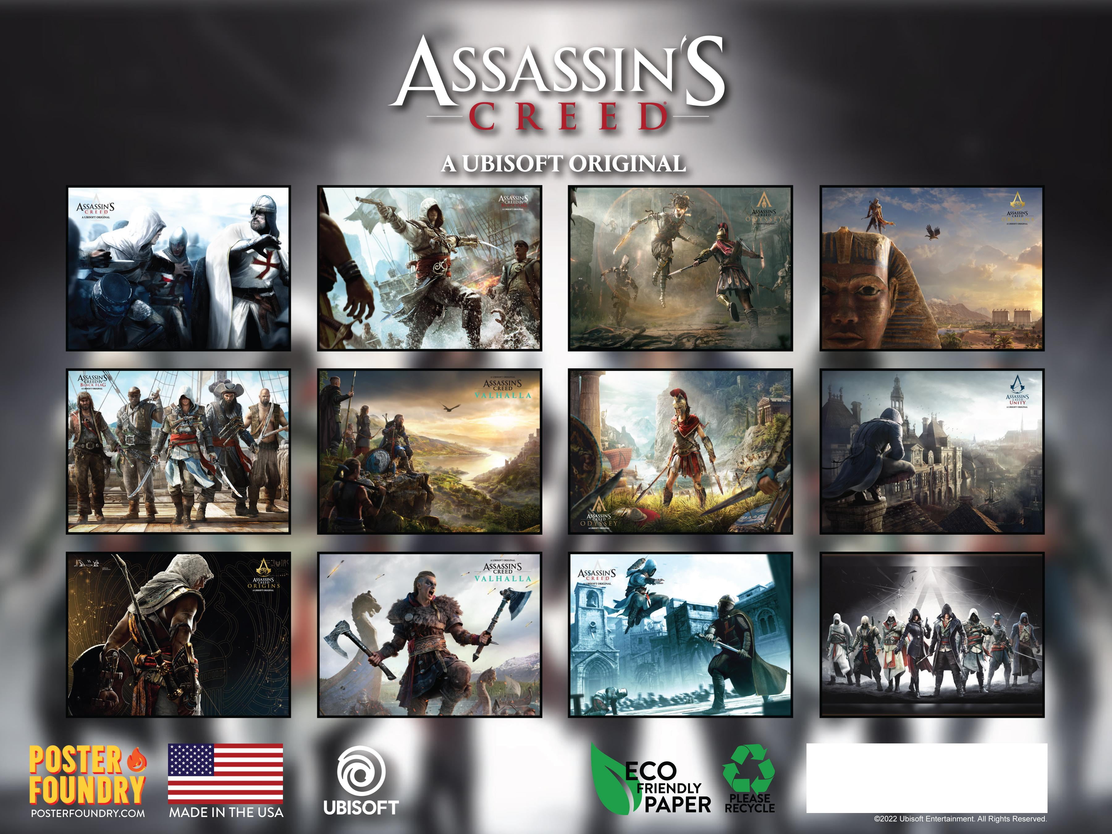 Poster Assassin's Creed Unity - Cityscape | Wall Art, Gifts & Merchandise 