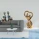 thumbnail image 2 of Figura de elefante,Figuras de elefantes,estatuas,adornos de animales,Escultura coleccionable para dormitorio,decoración del hogar,regalo.,Estatua de pareja,Figura de pareja,arte, 2 of 8
