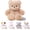 Bear-khaki, variant on 2026 New Teddy Bear Stuffed Animal Toys- 16 Inch Cute Teddy Bear Plush Toy Pillow for Adults, Huggable Easter Stuffed Animals Party Gifts Plush Toys, 0.66 lbs