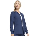 thumbnail image 5 of Infinity Cherokee Zip Front Womens Scrub Jacket 4-way Stretch with Lightweight, Superior Performance and Comfort - CK370A, 5 of 5
