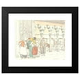 thumbnail image 2 of Martinus Rørbye 24x20 Black Modern Framed Museum Art Print Titled - Ved Topna Mosketeen (1835 - 1836), 2 of 5