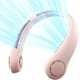 thumbnail image 1 of Portable Neck Fan, Hands-Free Bladeless, 5 Speeds, 4000 mAh Battery Operated Wearable Personal Fan, Twistable, Rechargeable, Gift for Women Men-Pink, 1 of 5