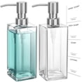 thumbnail image 1 of Dispensador de jabón GMISUN Glass con bomba de acero inoxidable 350 ml, 1 of 7