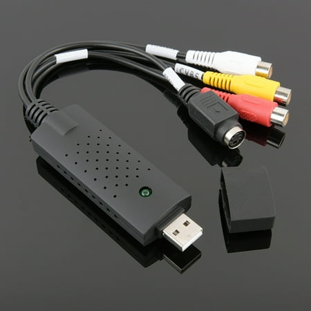 USB VHS to DVD Converter Convert Analog Video to Digital Format Audio Video DVD VHS Record Capture Card PC