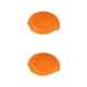 thumbnail image 1 of Yuarrent Bandeja para aperitivos, para dulces, cesta de frutas, hoja de tamaño compacto, accesorios multifuncionales para fiestas, decoración, Naranja 2Conjunto, 1 of 6