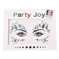 thumbnail image 1 of Jumpingount Joyas para la frente de ojos, pegatinas autoadhesivas de diamantes de imitación, maquillaje facial ostentoso, decoraciones DIY para Tratamientos faciales tipo 3, 1 of 6
