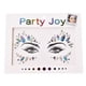 thumbnail image 2 of Jumpingount Joyas para la frente de ojos, pegatinas autoadhesivas de diamantes de imitación, maquillaje facial ostentoso, decoraciones DIY para Tratamientos faciales tipo 3, 2 of 6