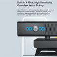 thumbnail image 5 of 1080P USB Webcam Computer Camera with HiFi Speaker Microphone Video Conference for PC Laptop, 5 of 5